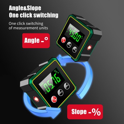 Digital angle finder magnetic - digital,