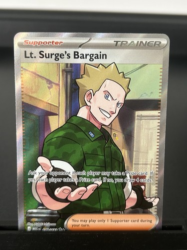 Pokémon karte surge s - karte, surge‘s